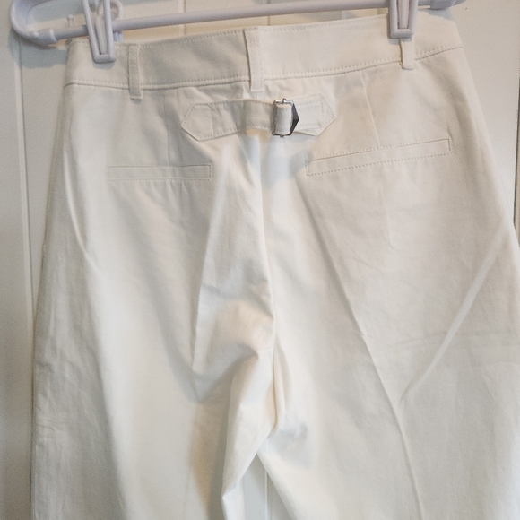 J Crew Full-length wide-leg trouser in cotton blend - Picture 7 of 9